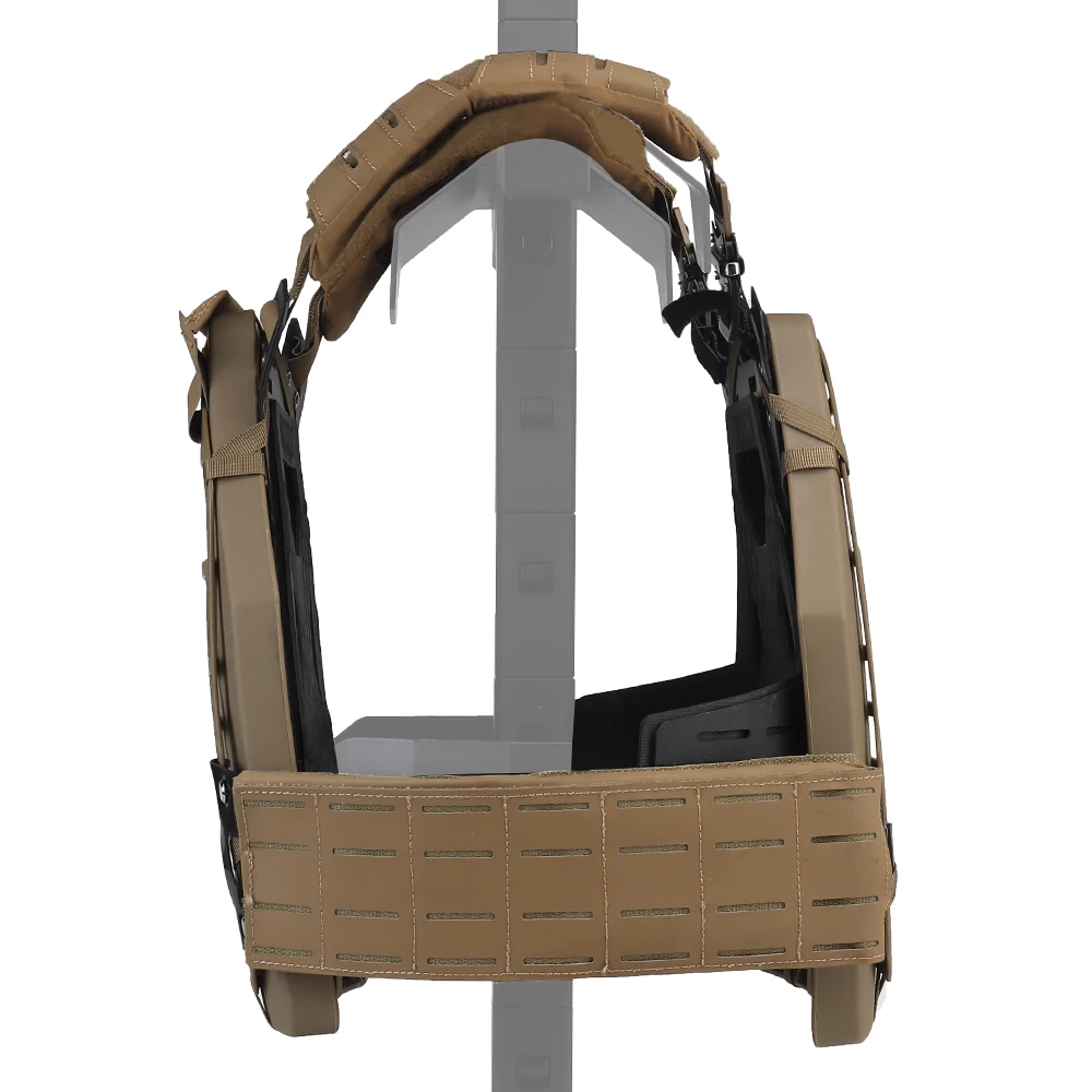 Armadura táctica Modular 3D, chaleco de Paintball, portador de placa protectora Airsoft, equipo de entrenamiento de chaleco de caza al aire libre PFM de liberación rápida - imagen 3