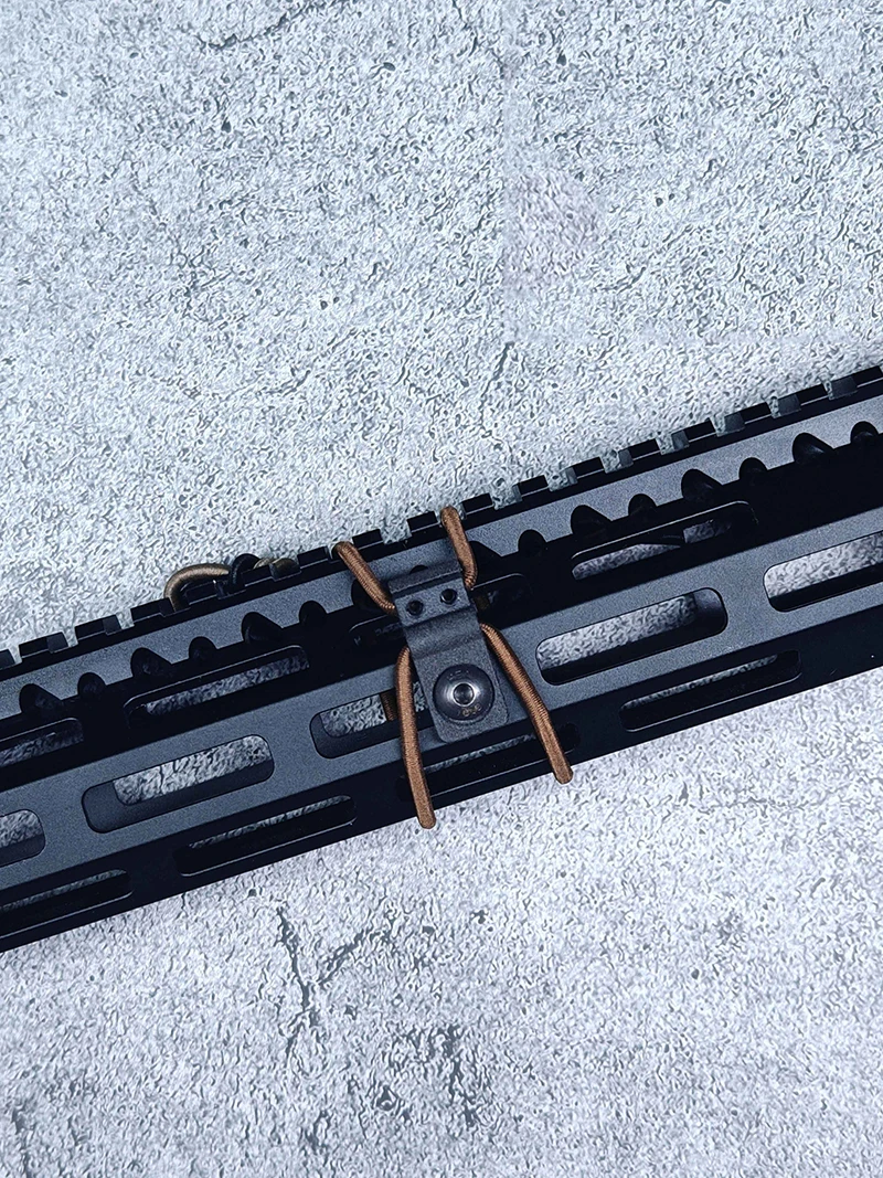 Correa de almacenamiento de arnés de cuerda elástica de doble Color, Modular, Horizontal y Vertical, táctico para exteriores, dos estilos - imagen 2