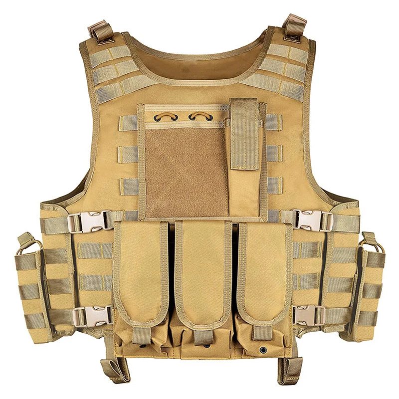 Armadura de cuerpo militar Airsoft Paintball CS, chaleco ligero protector para exteriores, chaleco táctico con hebilla, ropa de caza para hombres - imagen 3