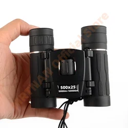 Binoculares BAK4 HD de larga distancia, poca luz, caza y trekking