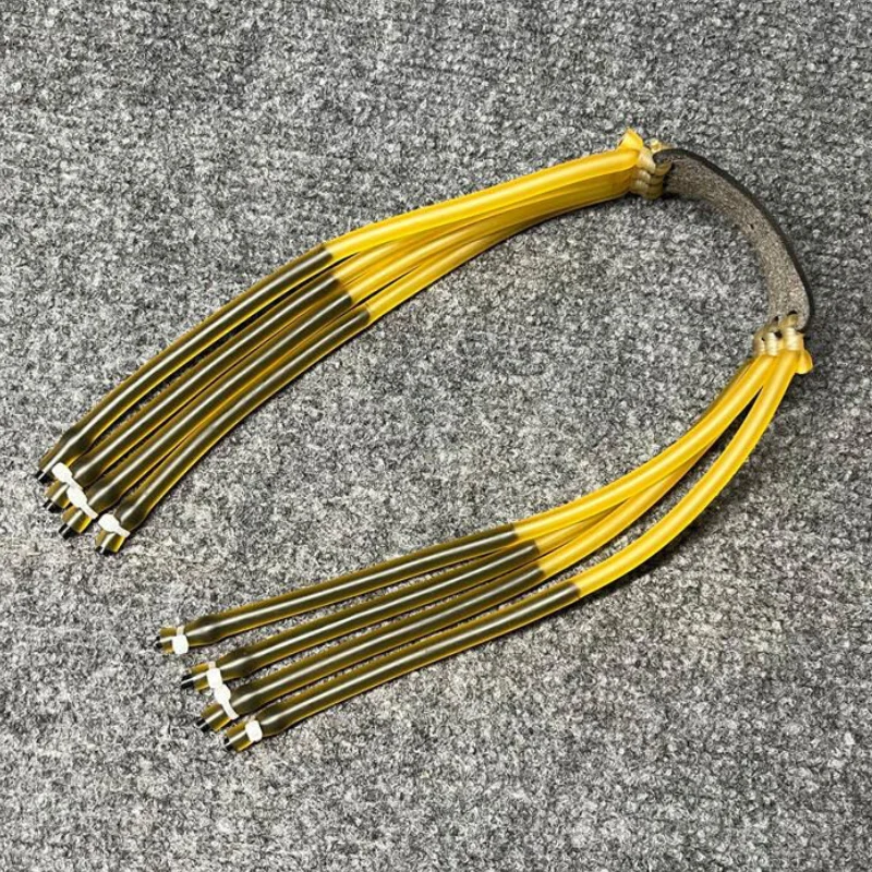 Tirachinas para caza, potente banda de goma, repuesto de alta elasticidad, catapulta para exteriores, accesorios de tiro profesionales deportivos - imagen 5