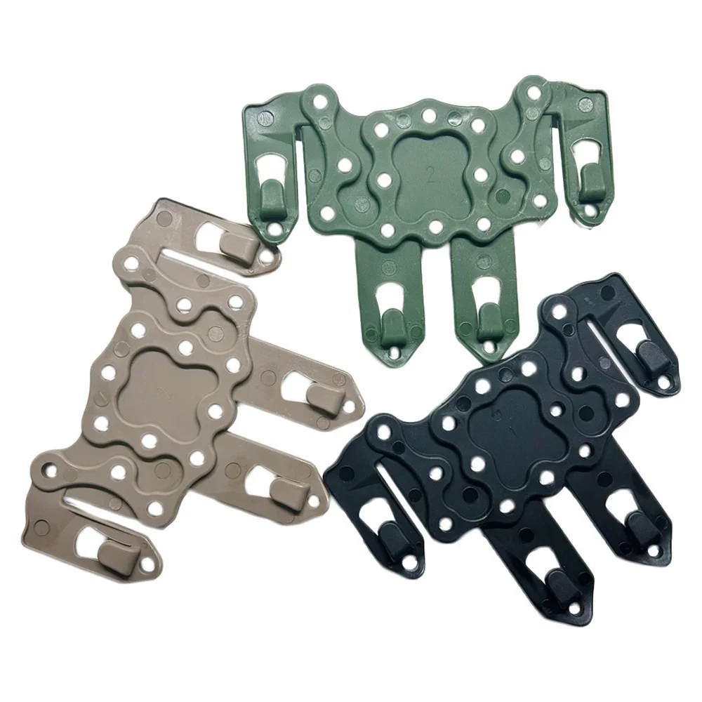 Soporte para chaleco MOLLE, adaptador de montaje de plástico, Clip para funda Glock, Clip de velocidad, plataforma, caza en el pecho, Glock 17 M92 - imagen 4