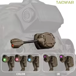 MPLS RGB IR luz de casco táctica para carril ARC Rail MICH