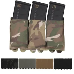Triple Mag Funda MOLLE elástica para cargadores 5.56 7.62