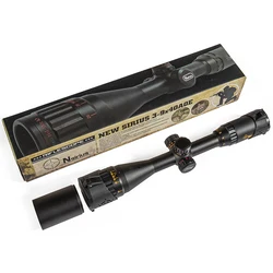 NSIRIUS HD Gold 3-9x40 Mira telescópica táctica iluminación rojo verde