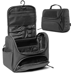 Neceser impermeable de viaje con gancho para colgar