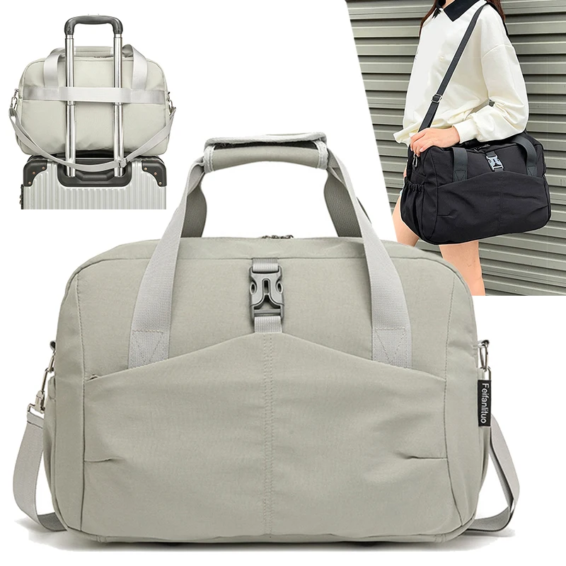 Bolso deportivo cruzado para gimnasio, viaje, camping y senderismo