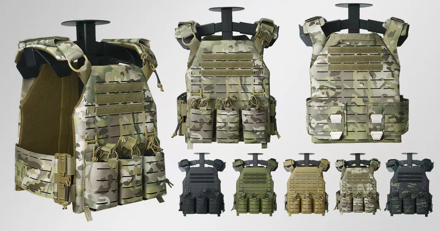 Chaleco táctico SINAIRSOFT LSR visto de frente