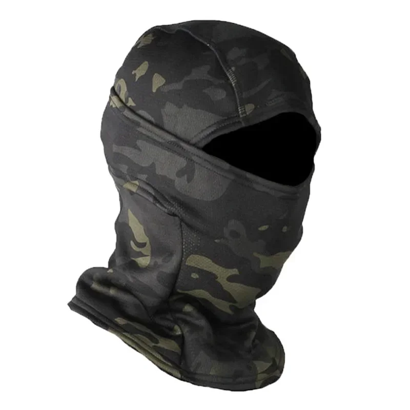 Gorro de pasamontañas táctico de lana para invierno, forro térmico para casco militar, máscara facial completa a prueba de viento, gorros de esquí para hombres y mujeres - imagen 5