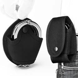 Riñonera táctica MOLLE de nailon multifunción con funda porta esposas
