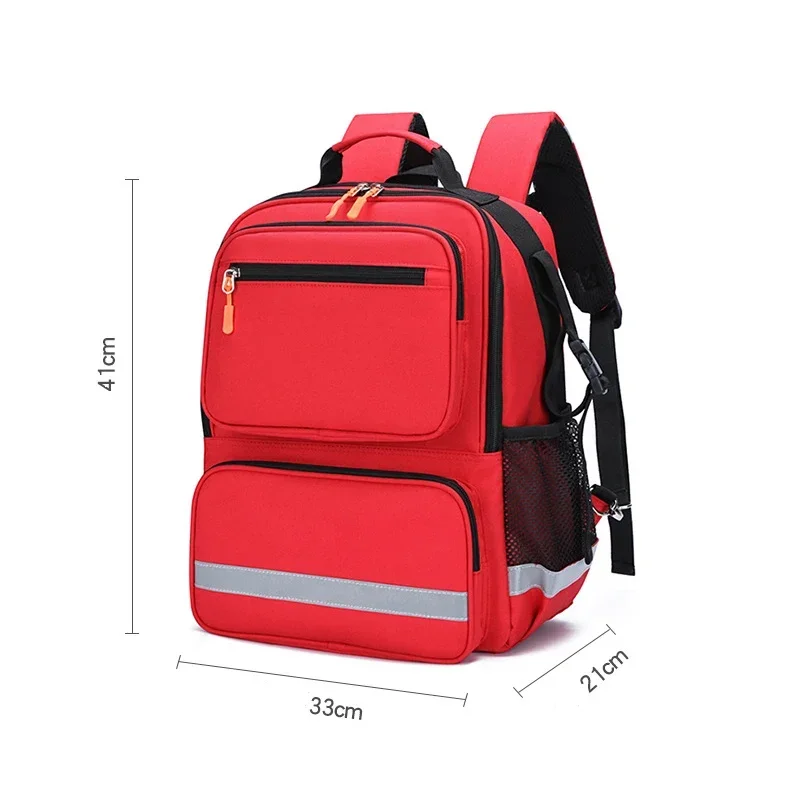 Bolsa médica de primeros auxilios para exteriores vista frontal