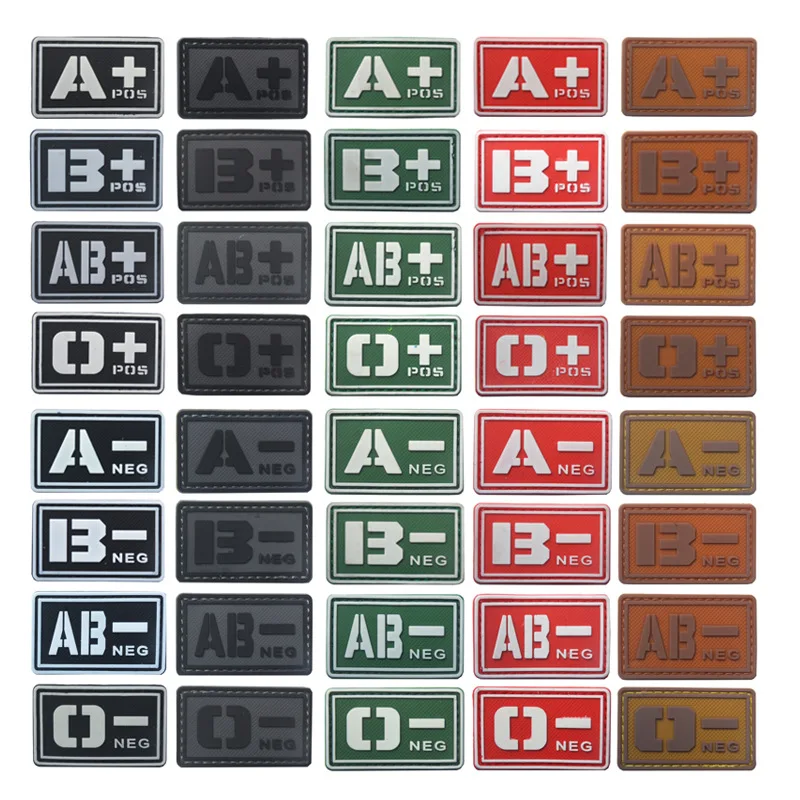 Sello de pegamento de PVC, pegatina mágica luminosa tipo sangre, reconocimiento de sello, pegatina de pegamento en forma de gota, parche militar para gancho y anillo de ropa - imagen 3