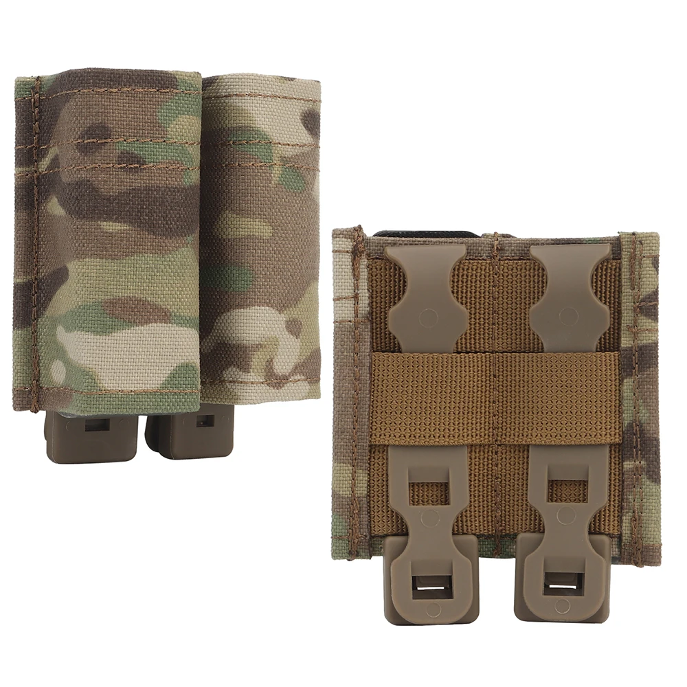 Nueva bolsa CS Hunting FAST 9MM doble para revistas, bolsa táctica MOLLE Mag con inserto Kydex de liberación rápida para GLOCK M9 P226 HK USP - imagen 3