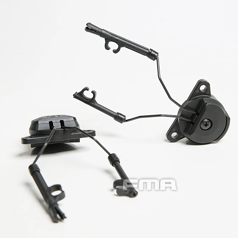 FMA auriculares tácticos Airsoft y EX conjunto de adaptador de riel para casco Gen 1/GEN 2 para auriculares COMTAC I/II/III/IV - imagen 3