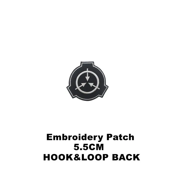 45 Embroidered SCP