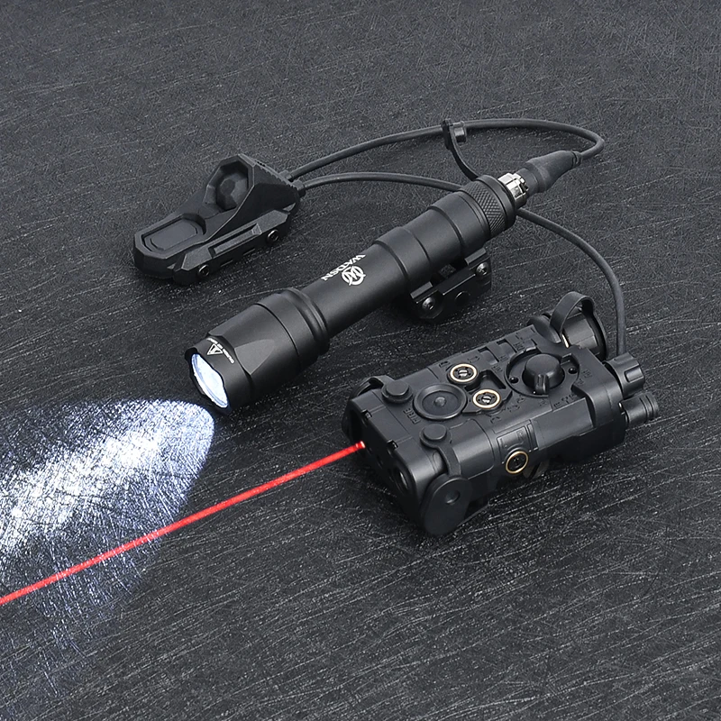 WADSN iluminador IR táctico NGAL, láser IR rojo, verde, azul, linterna M600, M600C, interruptor de presión Dual AXON, luz de explorador de armas - imagen 2