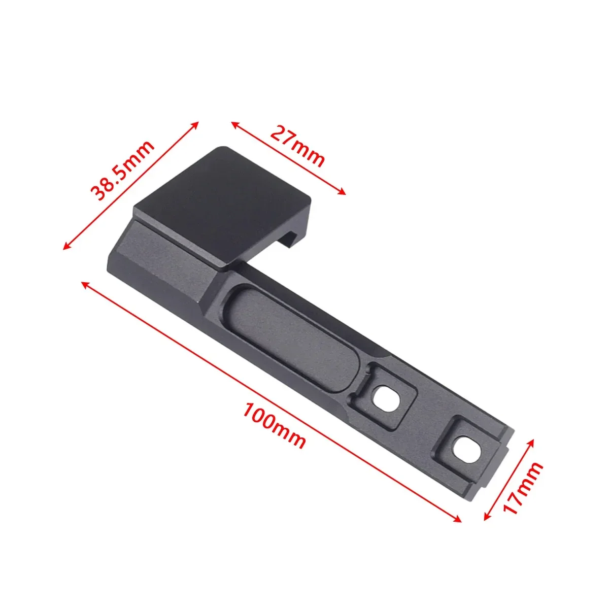 Soporte compensado de luz de explorador para armas tácticas, serie SF M300 M600 M300V, montado en riel de quard 1913, luz láser IR para AR15 HK416 - imagen 2