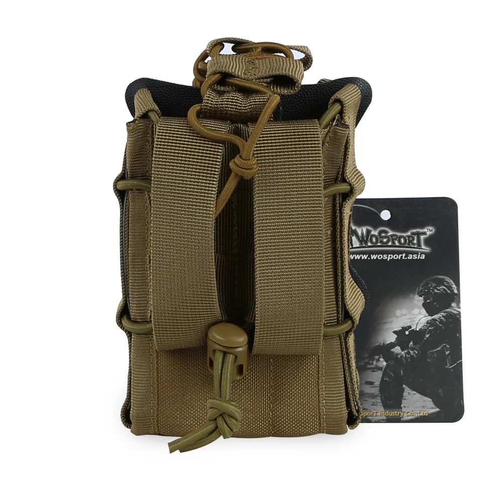 Bolsa para revista doble individual Molle de nailon para 5,56mm M4 M14 M16 AR15 G36 Mag bolsa herramienta de caza soporte para cintura Mag - imagen 5