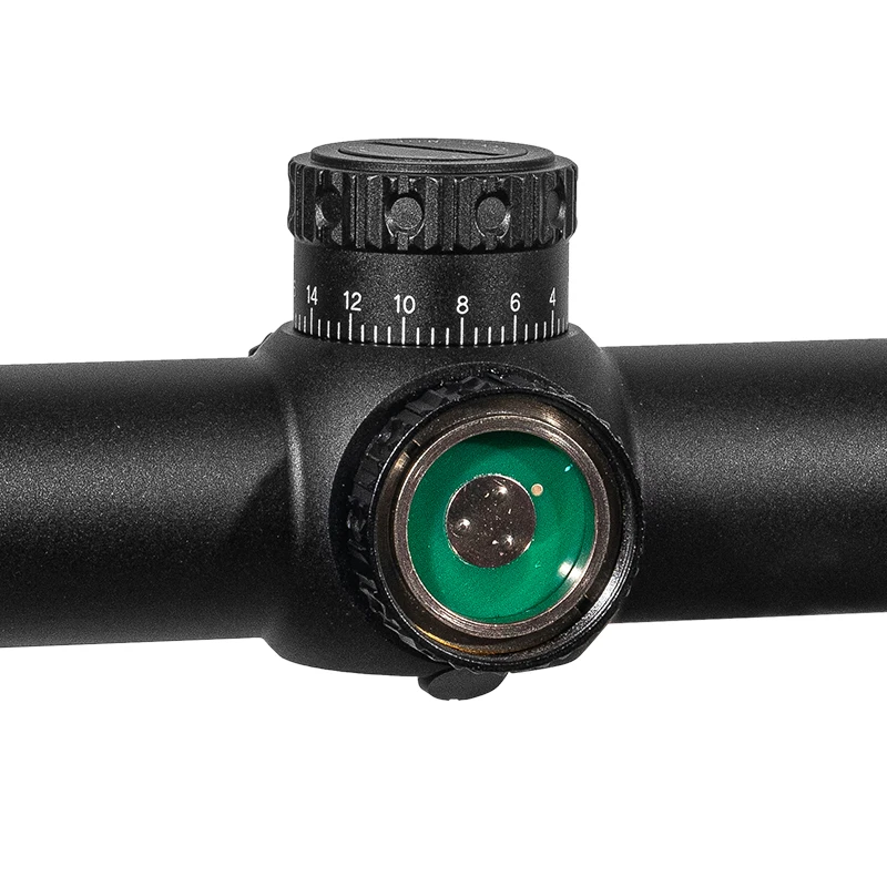 2025 FIRE WOLF 1-5X24 IR SFP alcance compacto mira telescópica táctica iluminada roja bloqueo reinicio caza mira óptica - imagen 5