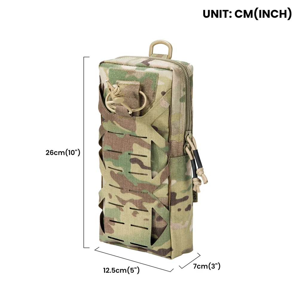 Bolsa táctica Molle, riñoneras para hombre, bolsa para teléfono móvil, accesorios de caza para acampar al aire libre, riñonera con cinturón, paquete EDC de utilidad - imagen 3