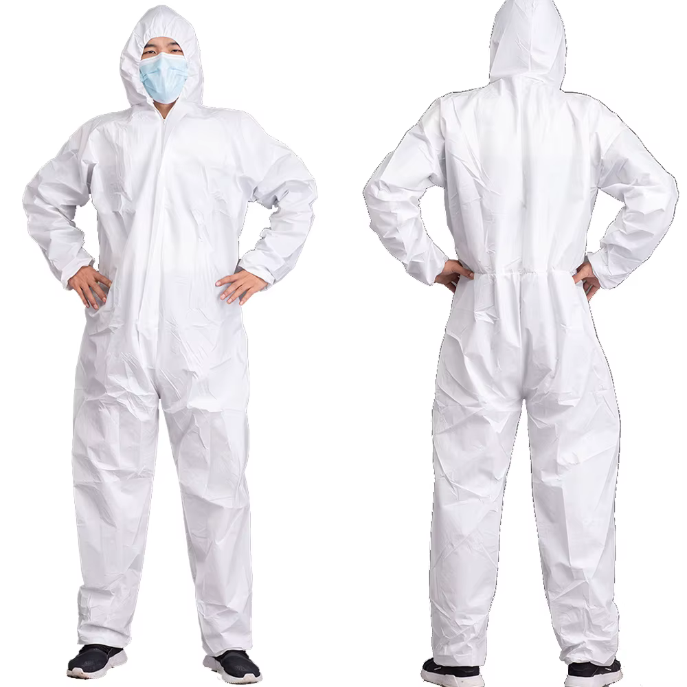 Mono desechable impermeable resistente al aceite – Protección laboral - imagen 3