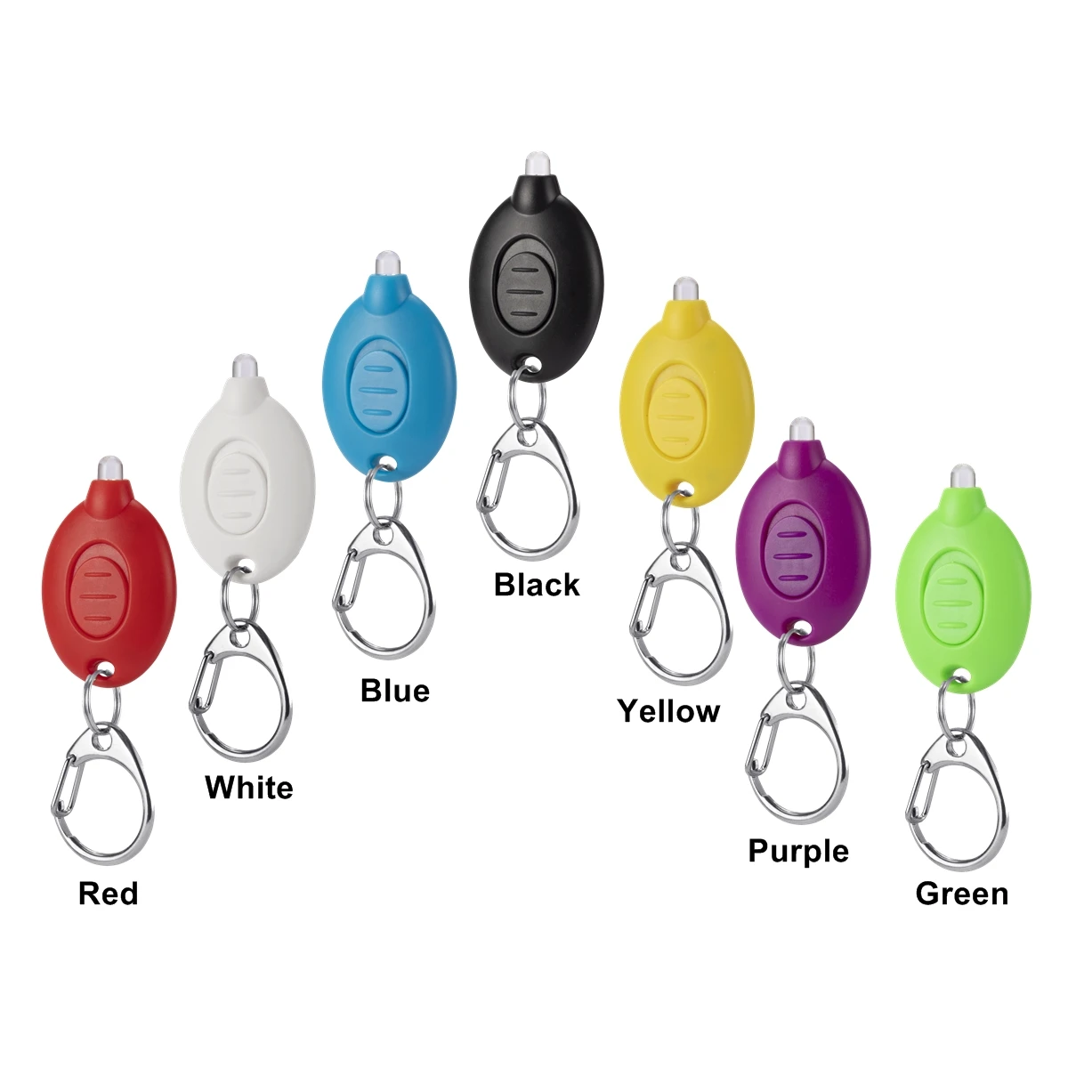 Mini llavero linterna táctico LED de alto brillo para emergencias - imagen 2