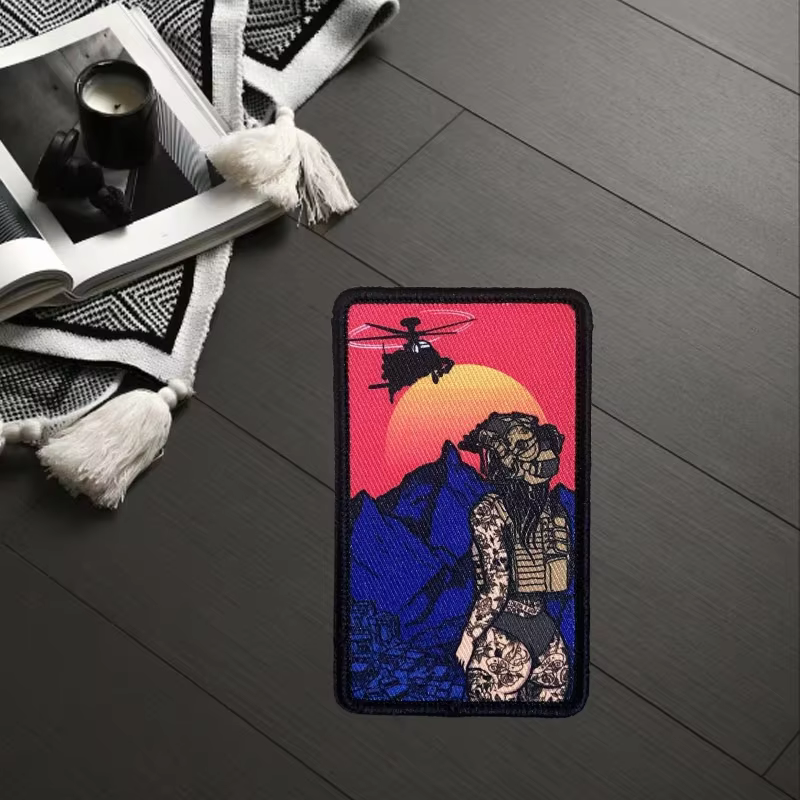 Parche táctico velcro We Raid At Sunset – Insignia moral - imagen 2