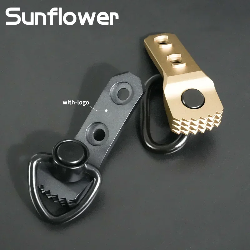 Correas QD de Metal de alta calidad, montaje de liberación rápida, M-LOK táctico QD Sling, montaje giratorio, Rifle, uno/dos correas de caída, montaje de hebilla - imagen 5