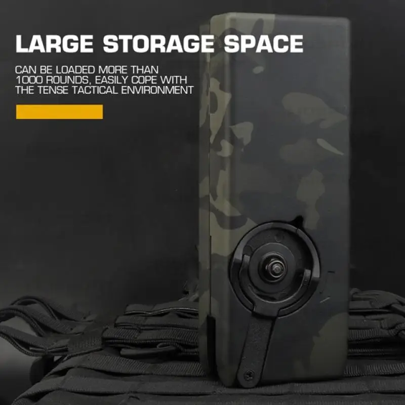 Máquina de bola rápida de giro manual, carga rápida de silicona, versión Silence, se adapta a M4 MID-CAP - imagen 2