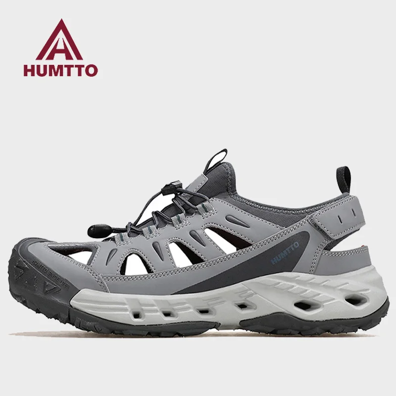 Zapatos de senderismo HUMTTO, zapatos aguas arriba, sandalias de exterior para mujer, zapatos informales transpirables de primavera para hombre, zapatos de pesca, zapatillas de agua de verano