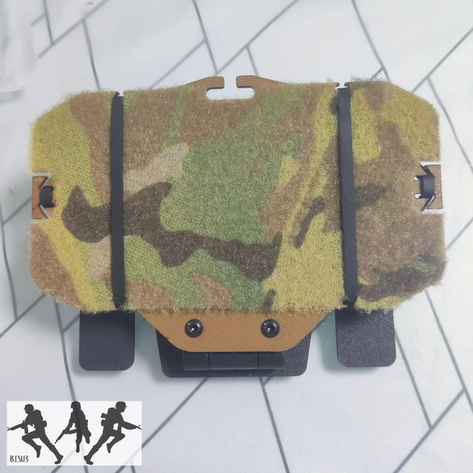 Soporte táctico Molle para navegación de teléfono, placa de montaje 1,5 para chaleco CPC JPC2.0 para comando de combate/paracaídas/ tácticas Airsoft - imagen 5