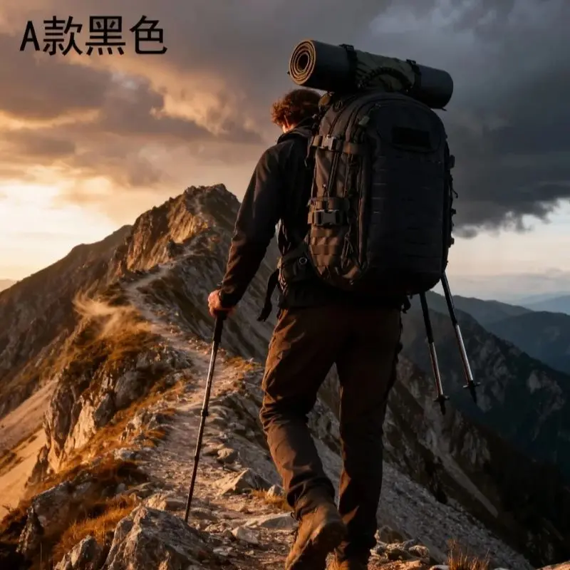 Mochila táctica impermeable MOLLE para montañismo y senderismo - imagen 2