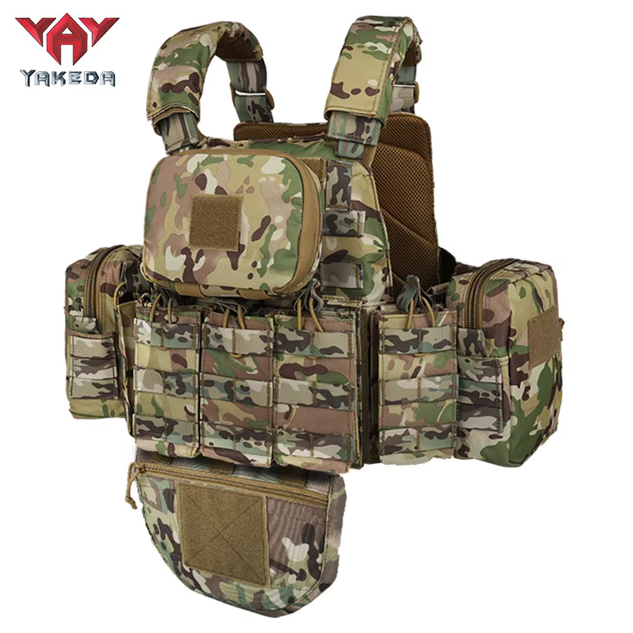 YAKEDA Chaleco Táctico Bolsa Desmontable Ampliable Impermeable