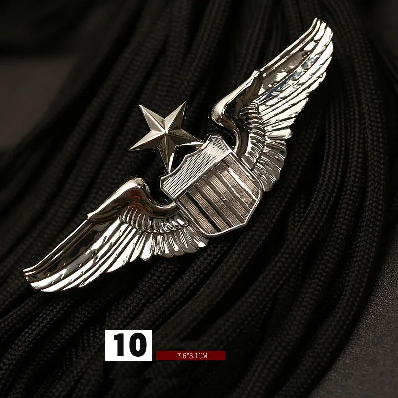 Insignia de vuelo, insignia de paracaídas para fanáticos del ejército, insignia decorativa, broche, insigniamemorativa, insignia de gorra de juego competitivo - imagen 2