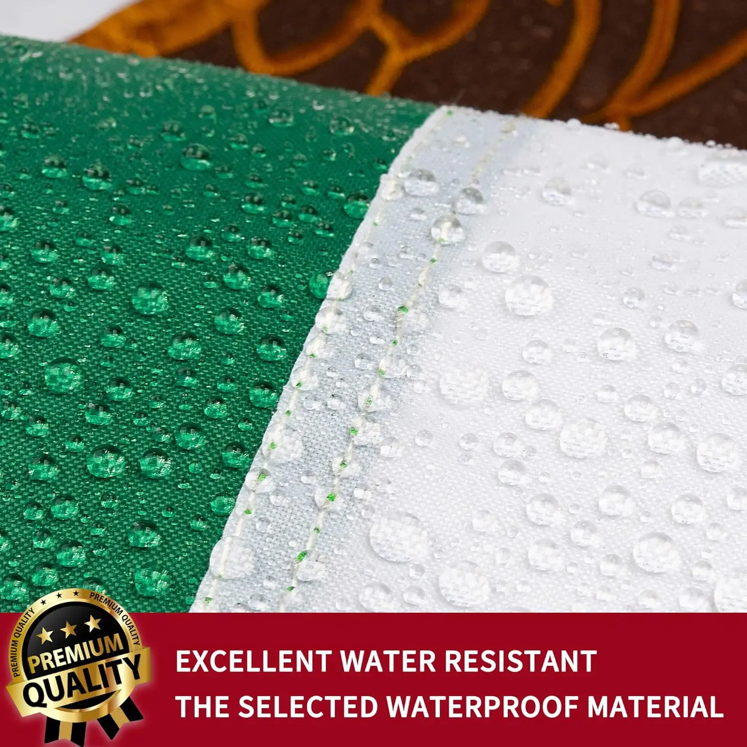 Bandera mexicana bordada, 90x150cm, 210D, nailon, alta calidad, decoración, tapiz - imagen 5