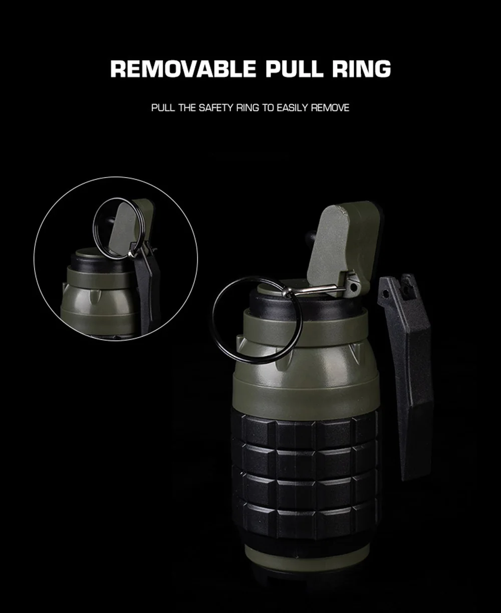 Juguete de Granada simulada, modelo CS, accesorios de equipo táctico, accesorios de película para Cosplay, juego al aire libre, juguete para niños