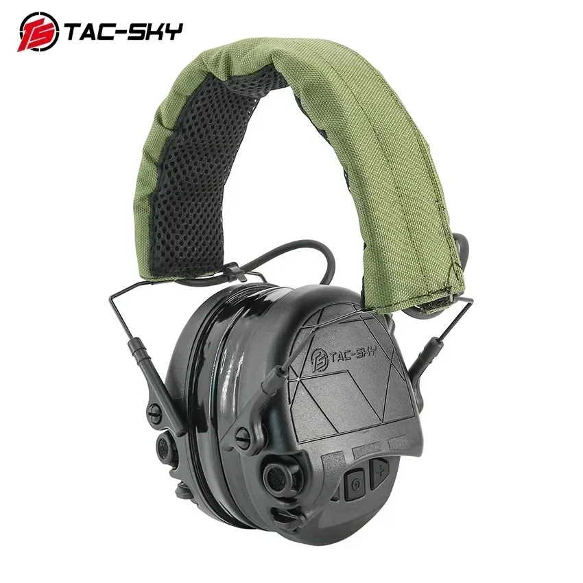 Orejeras tácticas TS TAC-SKY, protección auditiva electrónica de silicona, auriculares de tiro TAC300 para Deportes de tiro de caza - imagen 3