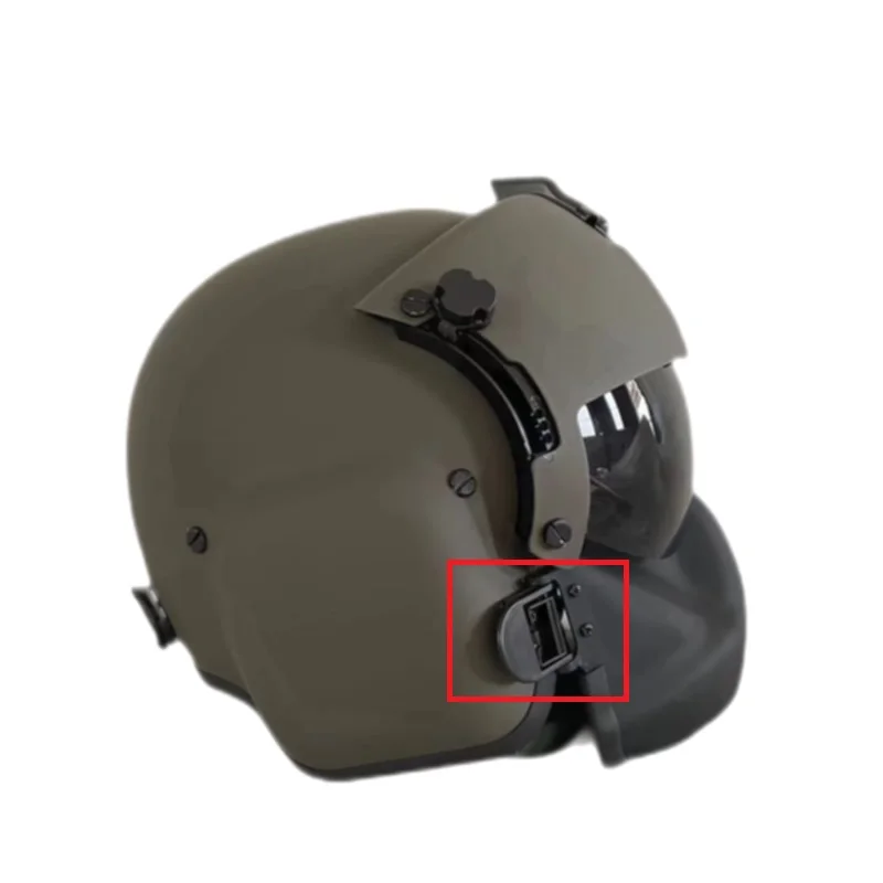 Hebilla especial para vuelo de aviación terrestre, accesorios para casco de piloto, máscara maxilofacial,/P - imagen 3