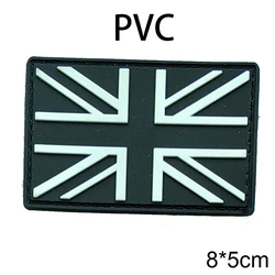 Parche bandera tactico PVC Reino Unido España Francia Alemania