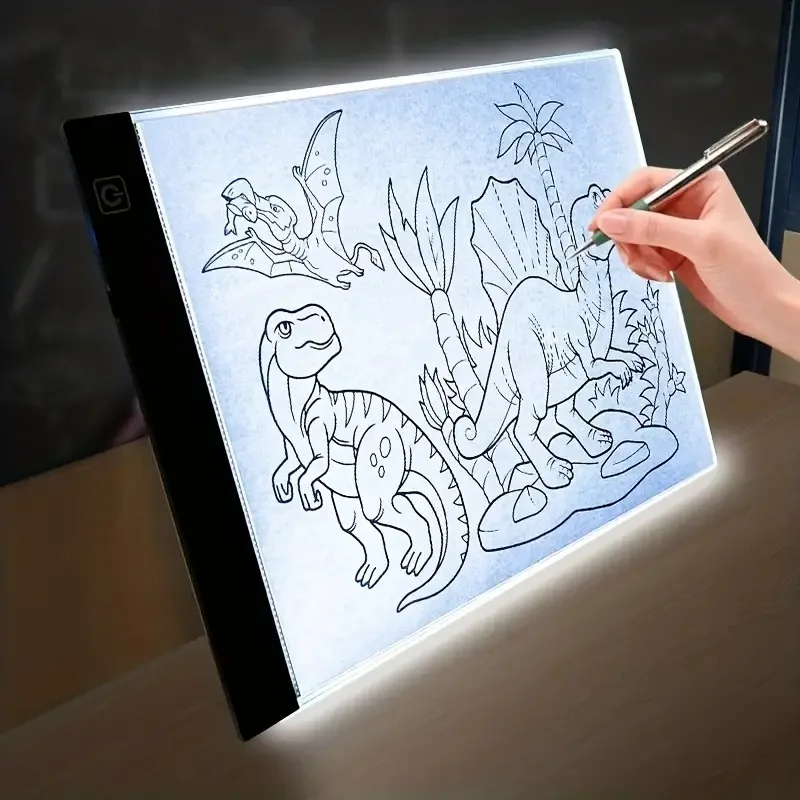Tablero de luz de dibujo de pintura de diamante A3 para tableta de dibujo, tableta gráfica Digital, tablero de almohadilla de luz de pintura de diamante LED - imagen 5