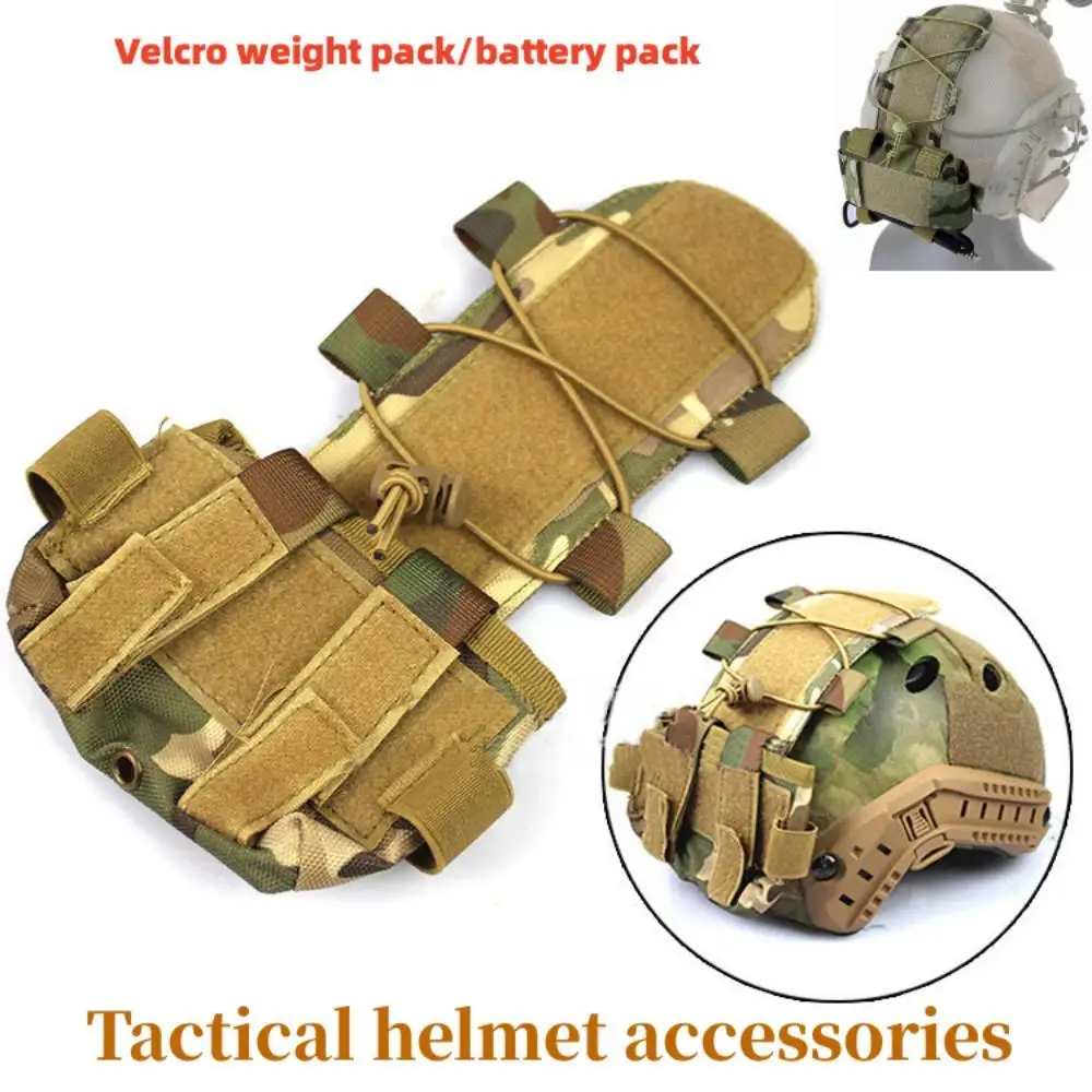 Casco táctico MK1, bolsa de contrapeso, paquete de batería NVG, bolsa de peso de equilibrio, accesorios para cascos, bolsa de batería - imagen 2