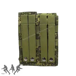 Bolsa táctica MOLLE para cargadores fusil 5.56 7.62 doble capa