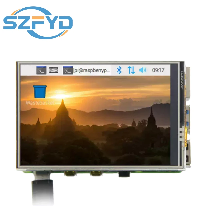 Módulo de pantalla Raspberry Pi de 3,5 pulgadas Pantalla táctil de 3,5 pulgadas Pantalla táctil TFT de 320 × 480 con lápiz táctil para Raspberry Pi A, - imagen 2