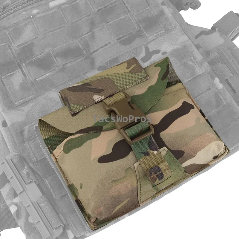 Bolsa EDC MOLLE para entrenamiento de combate táctico, riñonera para herramientas de emergencia Airsoft, Kit de primeros auxilios para caza, senderismo y supervivencia - imagen 4