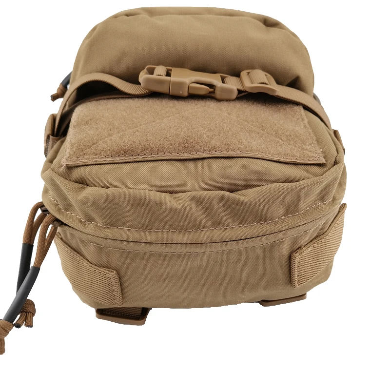Mini bolsa de hidratación táctica Airsoft 500D, mochila EDC de nailon, bolsa Molle de asalto, equipo de bolsa de agua para caza y deporte al aire libre - imagen 5