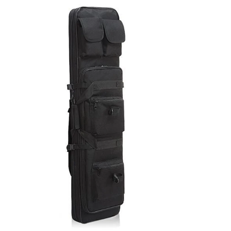 Estuche táctico para Rifle de caza, bolsa de nailon para exteriores de 85cm, 100cm y 120cm, funda para pistola de doble carabina, mochila, bolsas para Rifle de aire de tiro - imagen 4