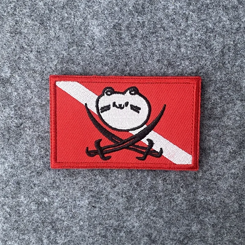 Parches bordados de gatito, insignia de moral de gato lindo, brazalete, mochila militar, ropa, pegatinas decorativas Diy - imagen 3