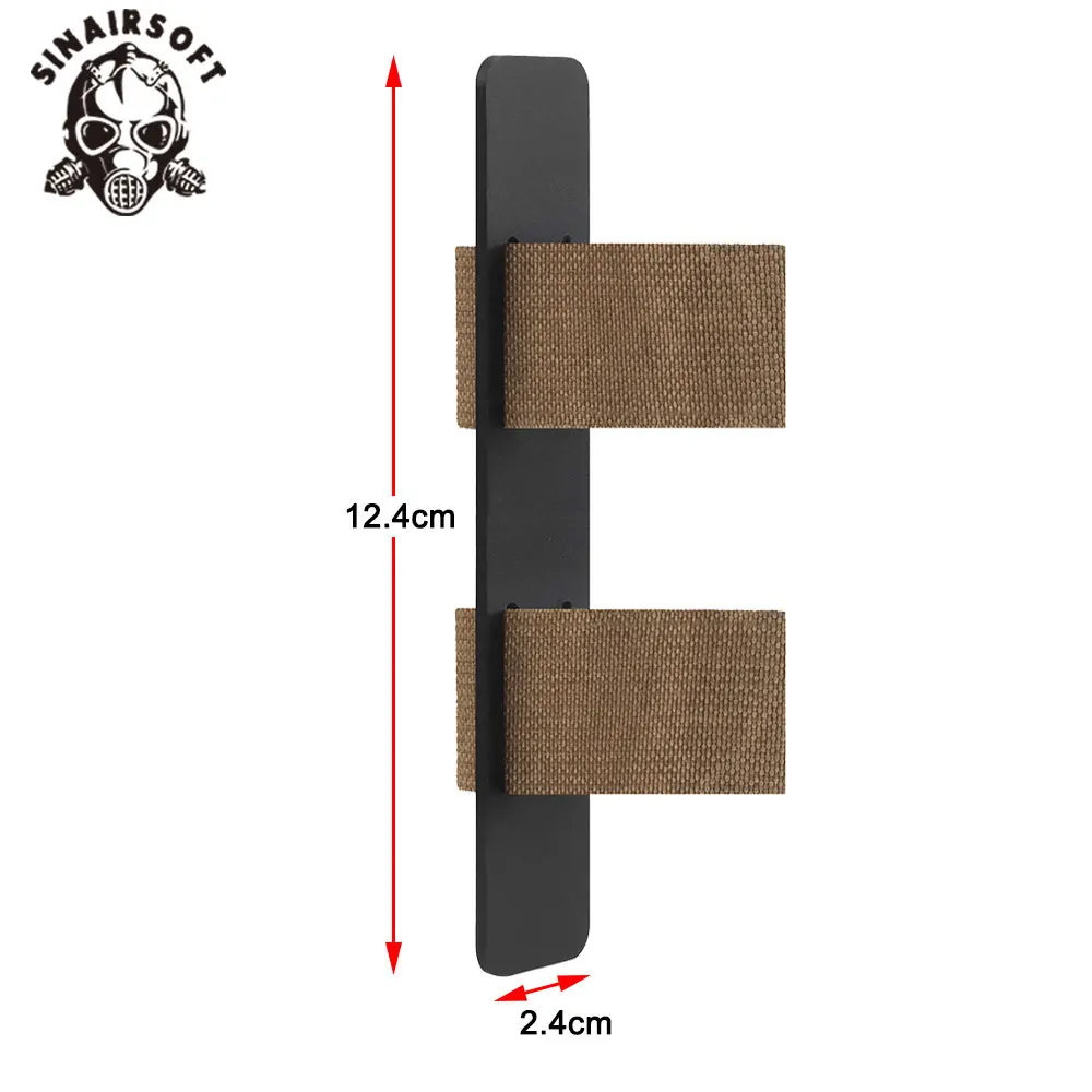 Torniquete táctico SINAIRSOFT, soporte de correa con bucles elásticos, sujetador suave de gato TQ para plataforma MOLLE, chaleco de caza, accesorios EDC - imagen 2