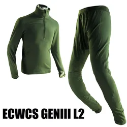 Base layer térmico L2 Lana – Jersey y pantalón ajustados