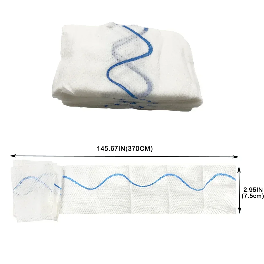 Venda hemostática de kaolín táctica gasa comprimida emergencia - imagen 4